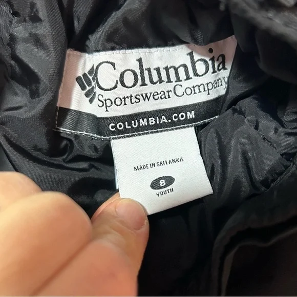 Columbia Boys Snowpants Size 8 Youth Black Pull on Winter - Picture 2 of 5